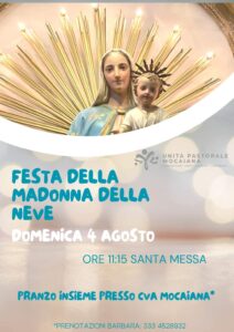 Read more about the article Festa della Madonna della neve
