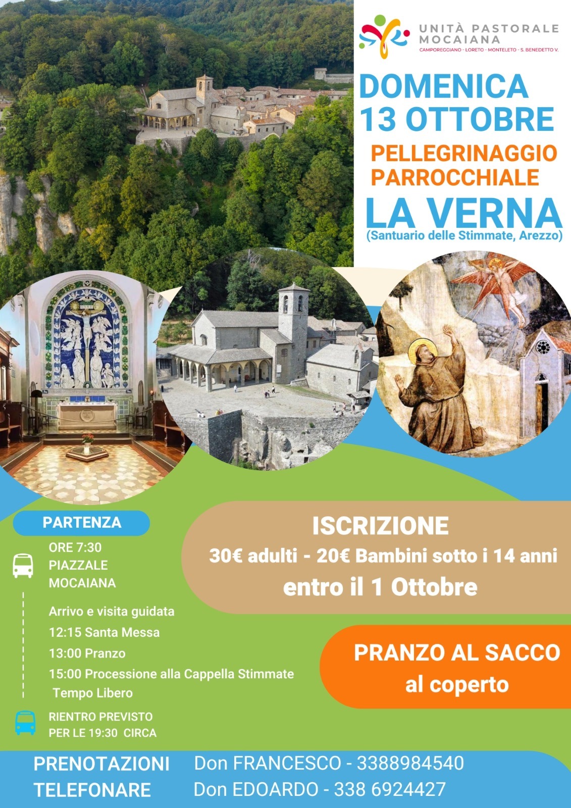 You are currently viewing Pellegrinaggio Parrocchiale – LA VERNA